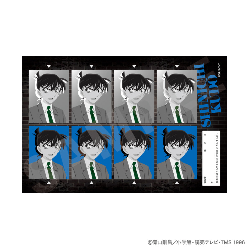 名探偵コナン のグッズ、工藤新一のステッカーの画像です