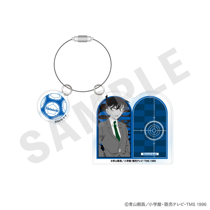 名探偵コナン のグッズ、工藤新一のアクリルキーホルダーの画像です