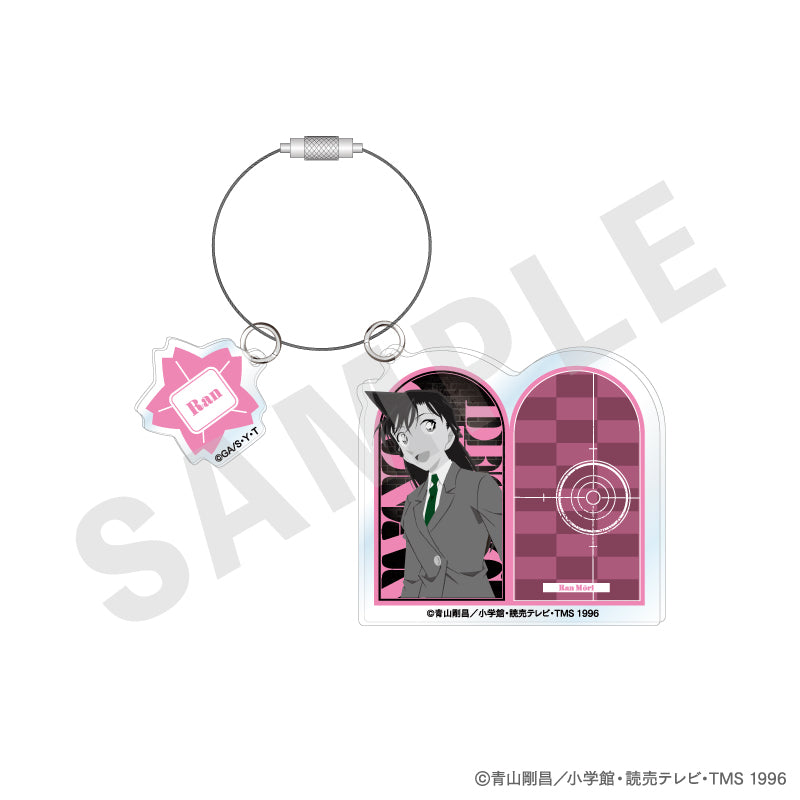 名探偵コナン のグッズ、毛利蘭のアクリルキーホルダーの画像です
