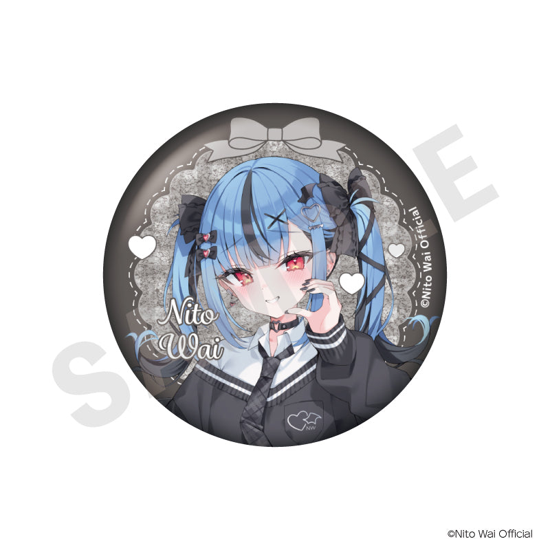 単品】にとあま♡ニコイチ♡天使と悪魔 トレーディンググリッター缶