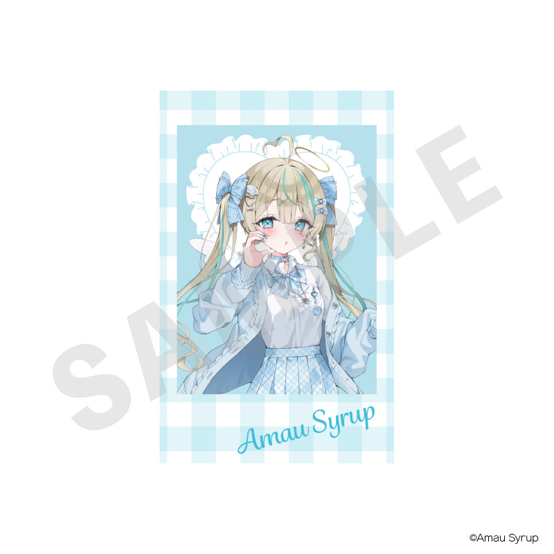 にとあま♡ニコイチ♡天使と悪魔 のグッズ、新兎わい・天羽しろっぷのチェキ風カードの2枚目の画像です