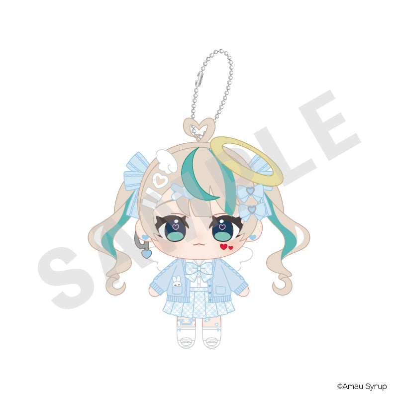 にとあま♡ニコイチ♡天使と悪魔 のグッズ、天羽しろっぷのぬいぐるみマスコットの1枚目の画像です