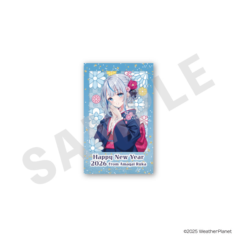 Happy New Year From WeatherPlanet チェキ風フォトカードセット