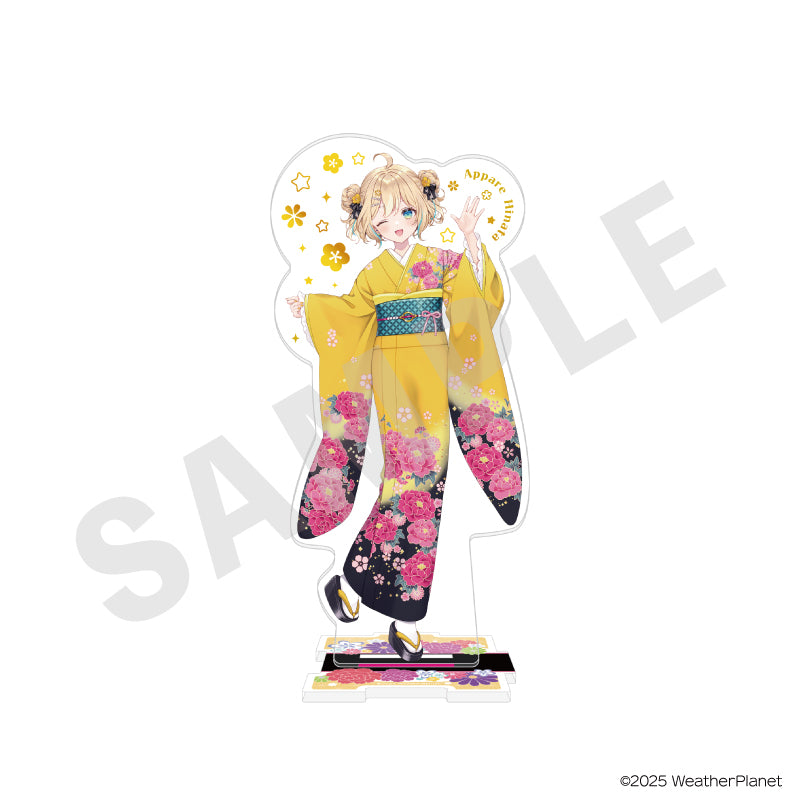 WeatherPlanet のグッズ、天晴ひなたのアクリルスタンドの画像です