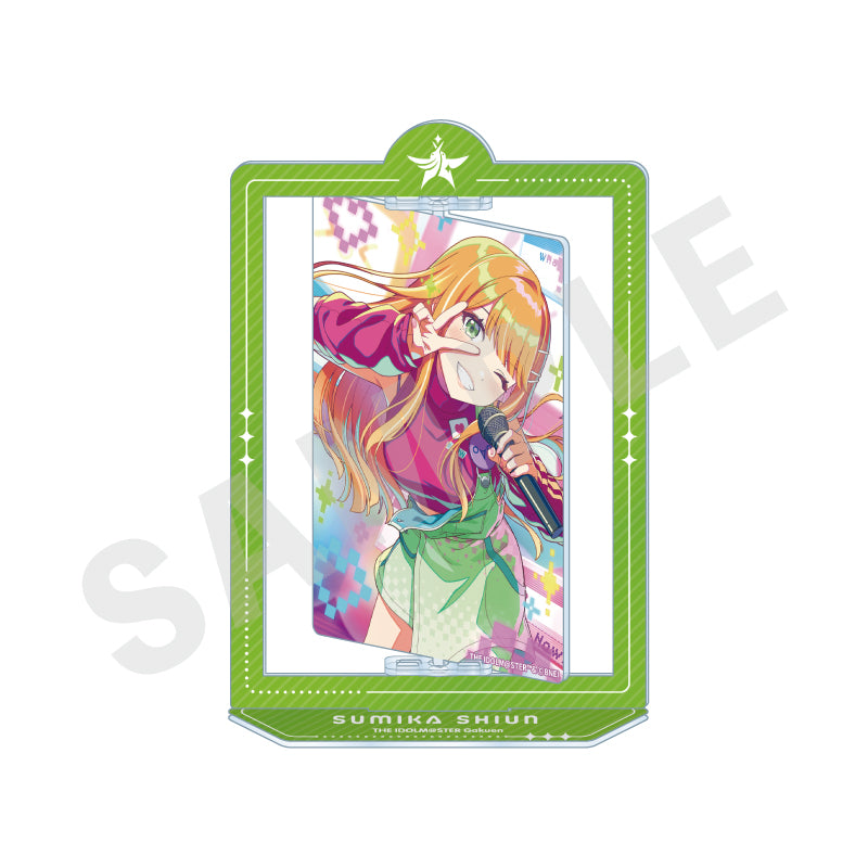 学園アイドルマスター ～favorite series～のグッズ、紫雲清夏のくるくるアクリルスタンドの1枚目の画像です