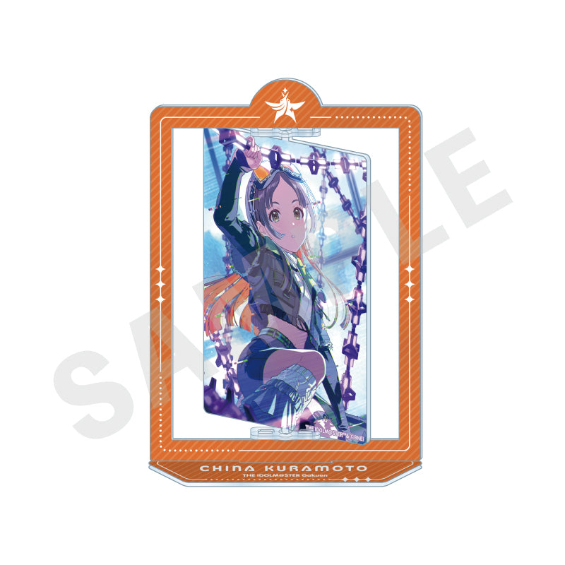 学園アイドルマスター ～favorite series～のグッズ、倉本千奈のくるくるアクリルスタンドの1枚目の画像です