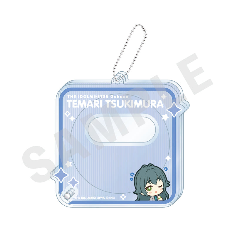 学園アイドルマスター ～favorite series～のグッズ、月村手毬の缶バッジケースの1枚目の画像です