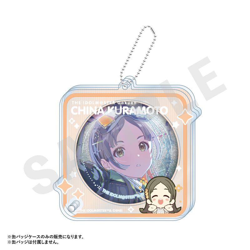 学園アイドルマスター ～favorite series～のグッズ、倉本千奈の缶バッジケースの2枚目の画像です