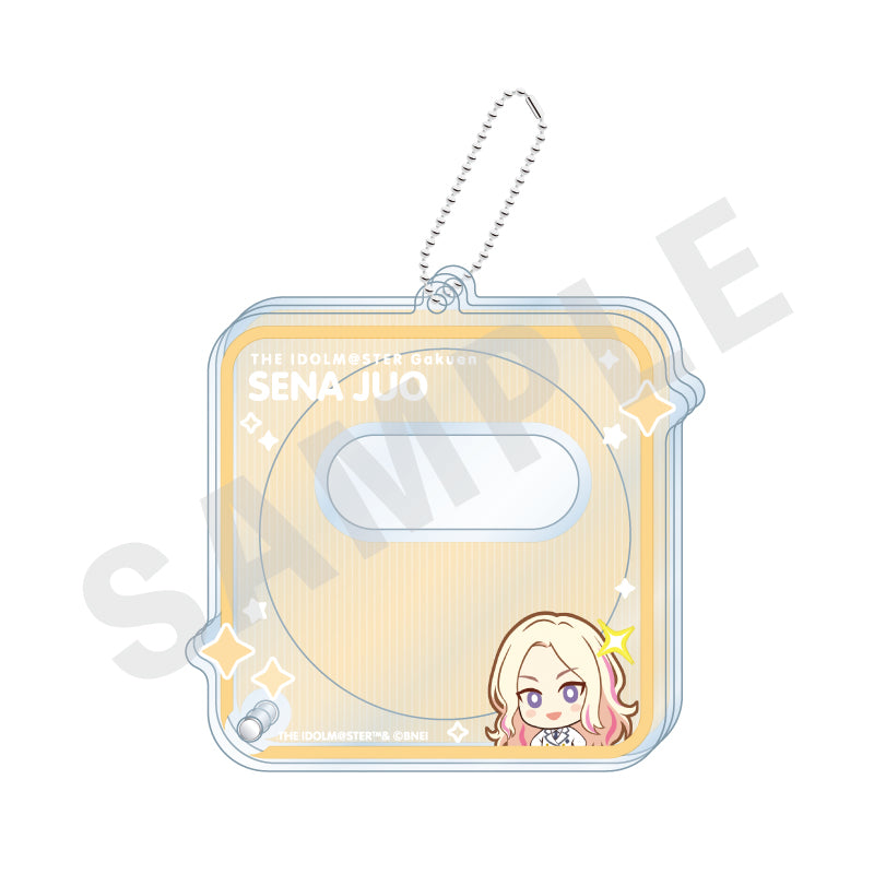 学園アイドルマスター ～favorite series～のグッズ、十王星南の缶バッジケースの1枚目の画像です
