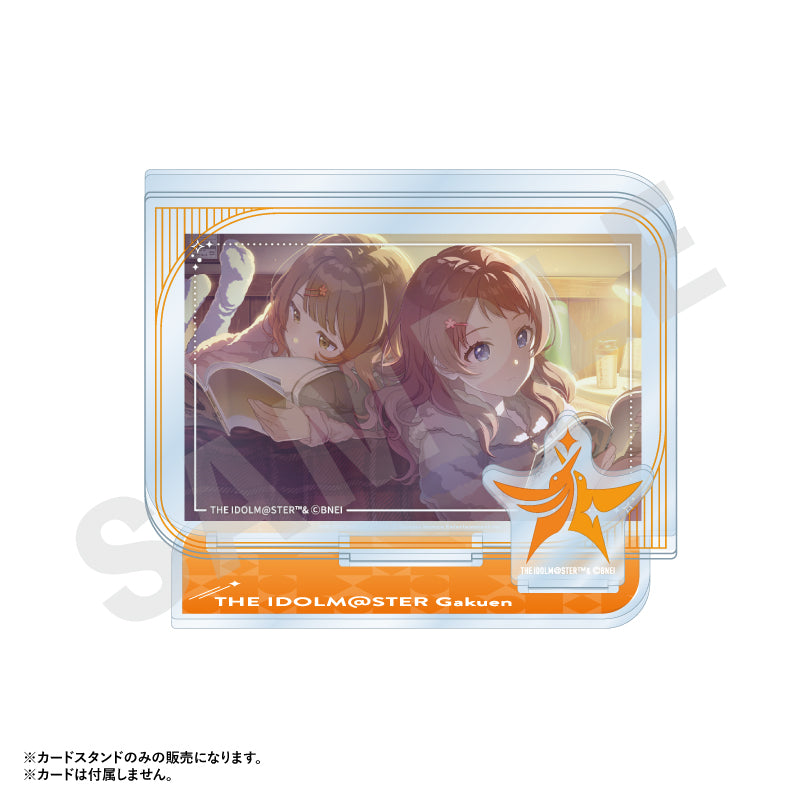学園アイドルマスター ～favorite series～のグッズ、カードスタンドの2枚目の画像です