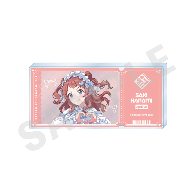 学園アイドルマスター のグッズ、花海咲季のアクリルブロックの画像です