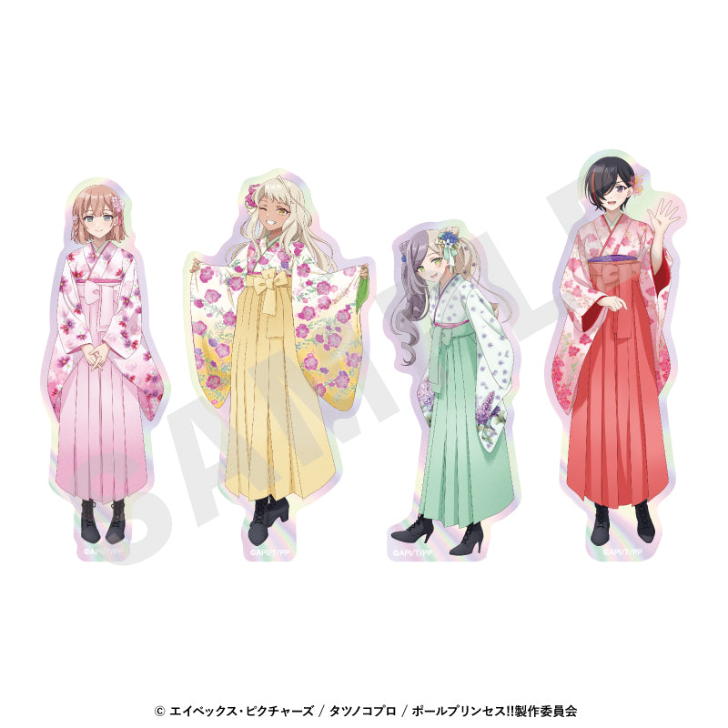 ポールプリンセス!! のグッズ、ギャラクシープリンセスのステッカーの画像です