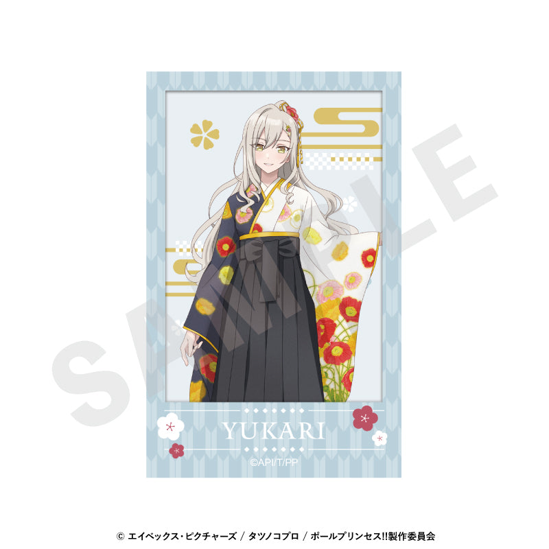 ポールプリンセス!! のグッズ、御子白ユカリのチェキ風カードの画像です