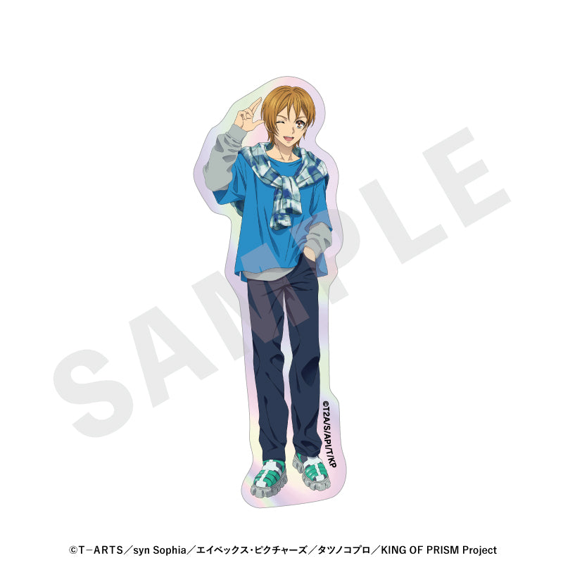 KING OF PRISM-Your Endless Call-み～んなきらめけ！プリズム☆ツアーズ のグッズ、速水ヒロのステッカーの画像です