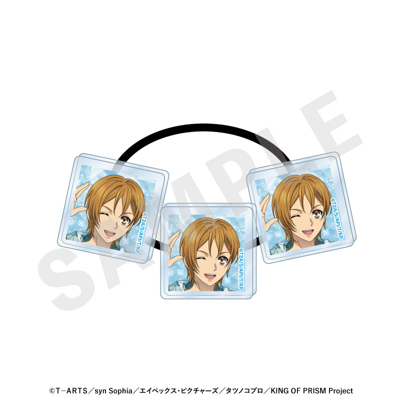 KING OF PRISM-Your Endless Call-み～んなきらめけ！プリズム☆ツアーズ のグッズ、速水ヒロのヘアゴムの画像です