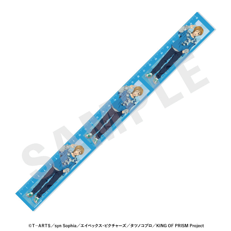 KING OF PRISM-Your Endless Call-み～んなきらめけ！プリズム☆ツアーズ のグッズ、速水ヒロの定規の画像です