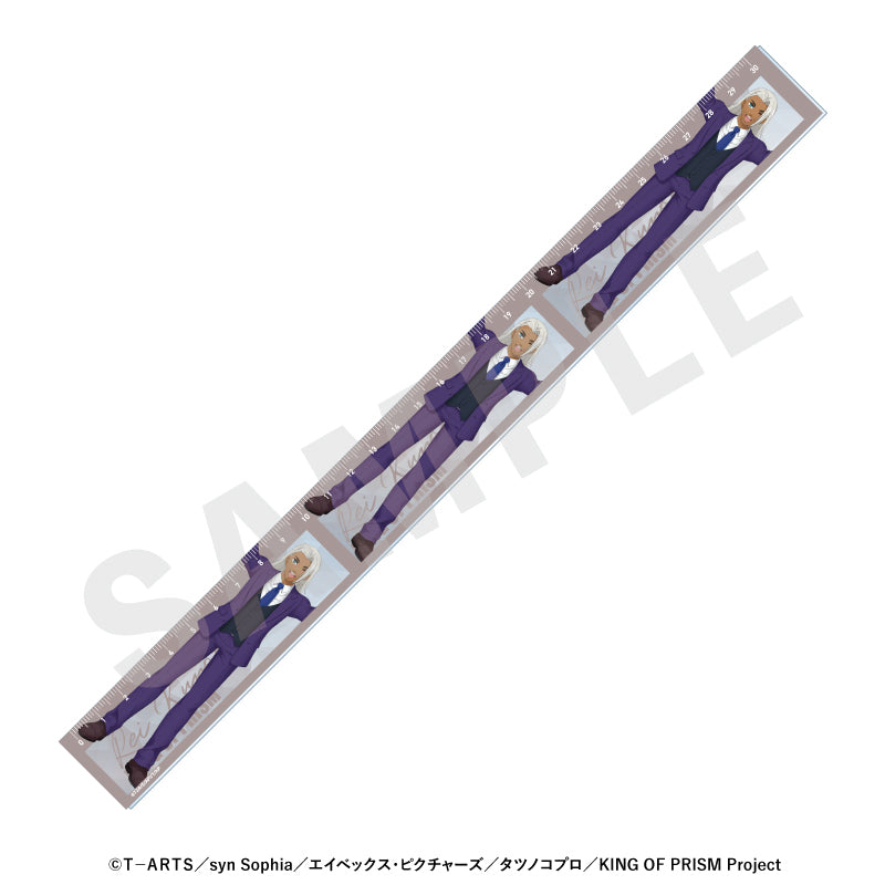 KING OF PRISM-Your Endless Call-み～んなきらめけ！プリズム☆ツアーズ のグッズ、黒川冷の定規の画像です