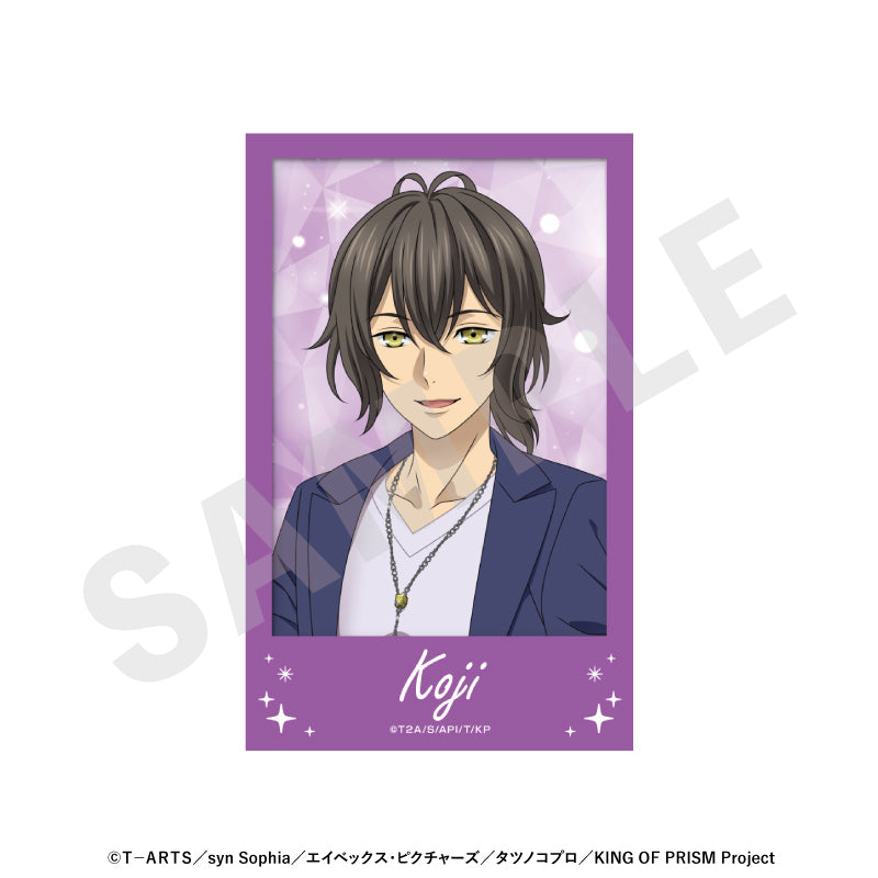 KING OF PRISM-Your Endless Call-み～んなきらめけ！プリズム☆ツアーズ のグッズ、神浜コウジのフォト風カードの画像です