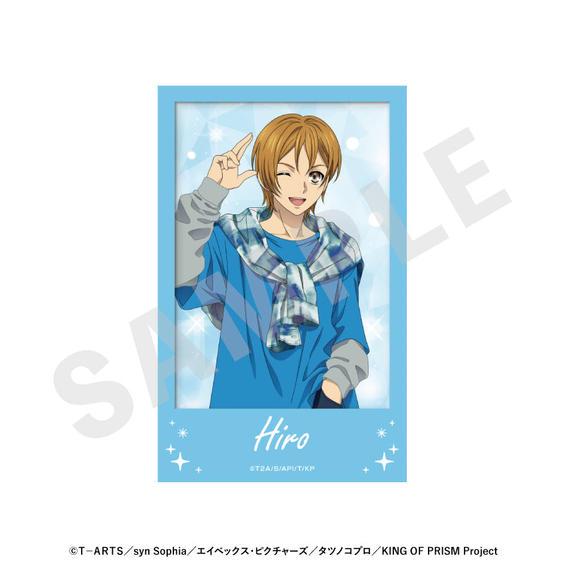 KING OF PRISM-Your Endless Call-み～んなきらめけ！プリズム☆ツアーズ のグッズ、速水ヒロのフォト風カードの画像です