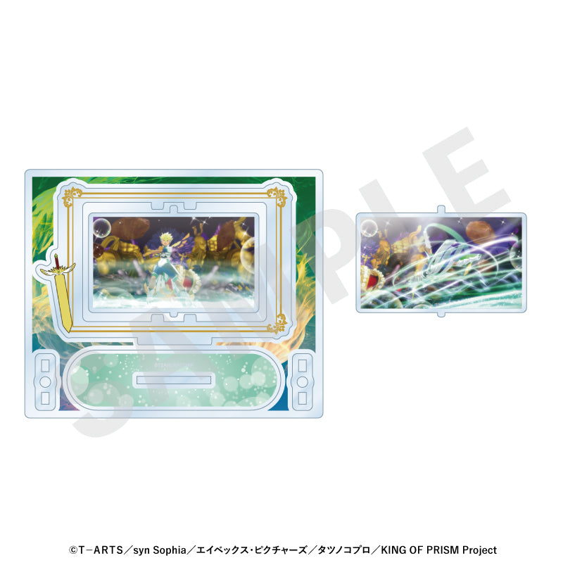 KING OF PRISM-Your Endless Call-み～んなきらめけ！プリズム☆ツアーズ のグッズ、仁科カヅキのくるくるアクリルスタンドの2枚目の画像です