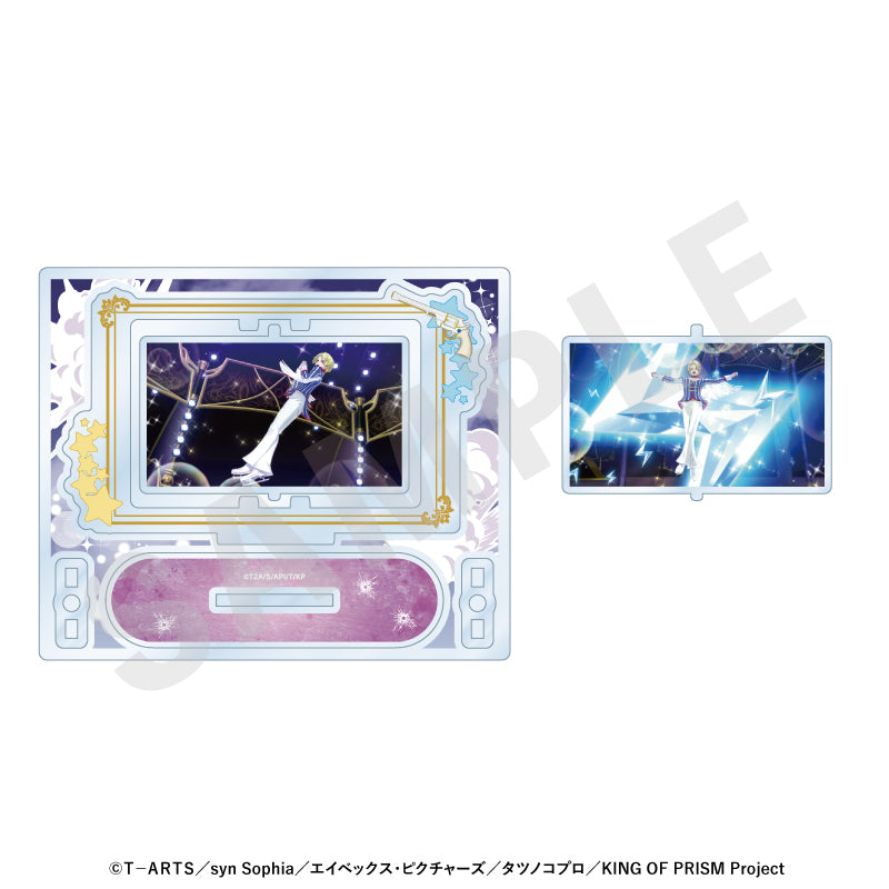 KING OF PRISM-Your Endless Call-み～んなきらめけ！プリズム☆ツアーズ のグッズ、氷室聖のくるくるアクリルスタンドの2枚目の画像です