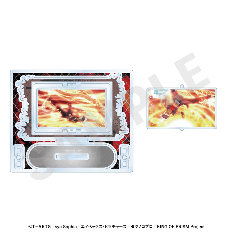 KING OF PRISM-Your Endless Call-み～んなきらめけ！プリズム☆ツアーズ のグッズ、黒川冷のくるくるアクリルスタンドの2枚目の画像です
