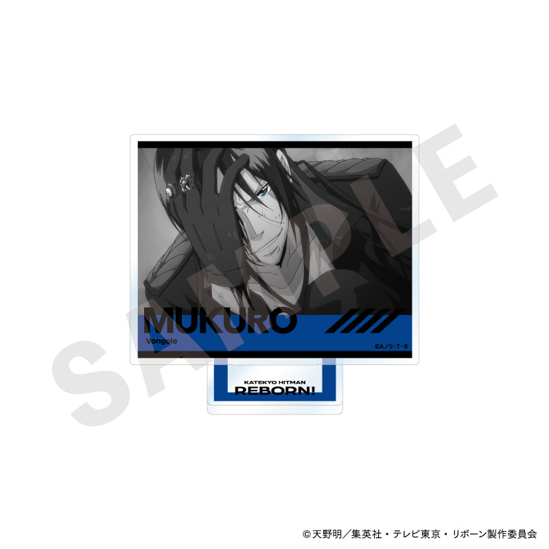 家庭教師ヒットマンREBORN! のグッズ、六道骸のアクリルスタンドの画像です