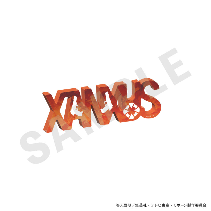 家庭教師ヒットマンREBORN! のグッズ、XANXUSのアクリルプレートの画像です