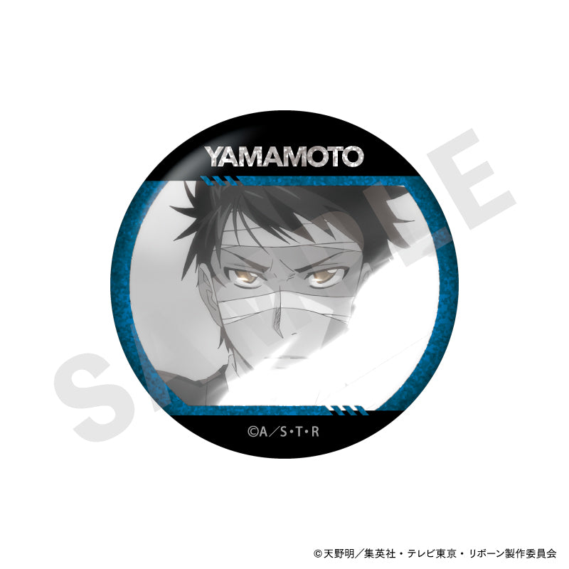 家庭教師ヒットマンREBORN! のグッズ、山本武の缶バッジの画像です