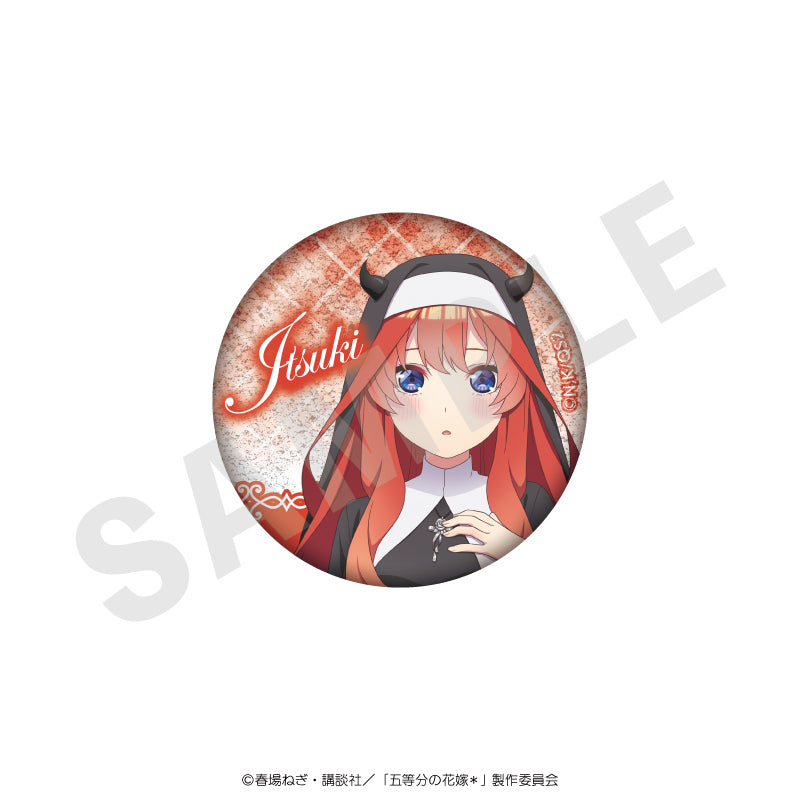全種セット】「五等分の花嫁＊」 グリッター缶バッジ 小悪魔シスター
