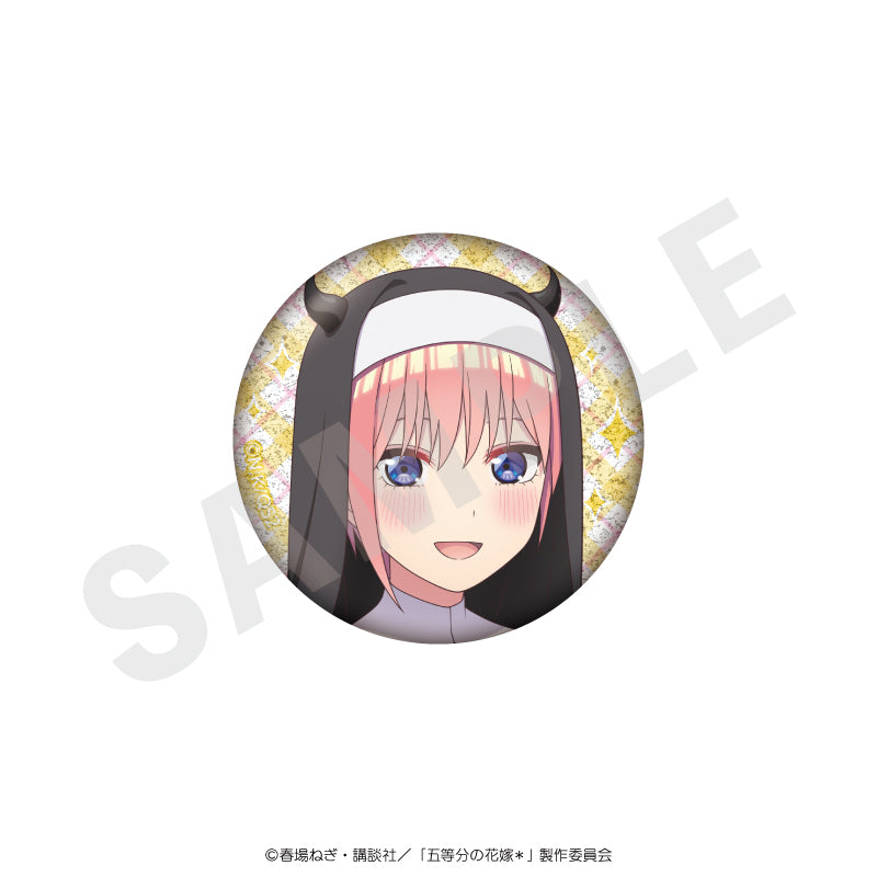 全種セット】「五等分の花嫁＊」 グリッター缶バッジ 小悪魔シスター