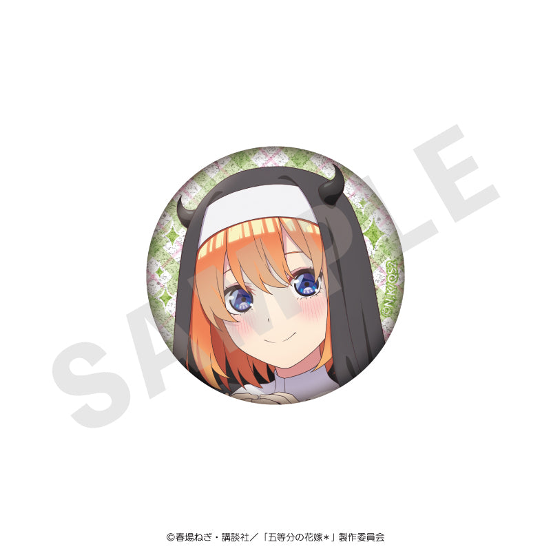 全種セット】「五等分の花嫁＊」 グリッター缶バッジ 小悪魔シスター