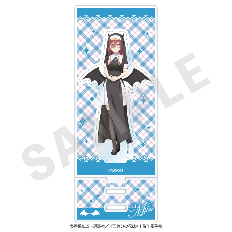 五等分の花嫁＊」 背景付きアクリルスタンド 小悪魔シスターver.（中野