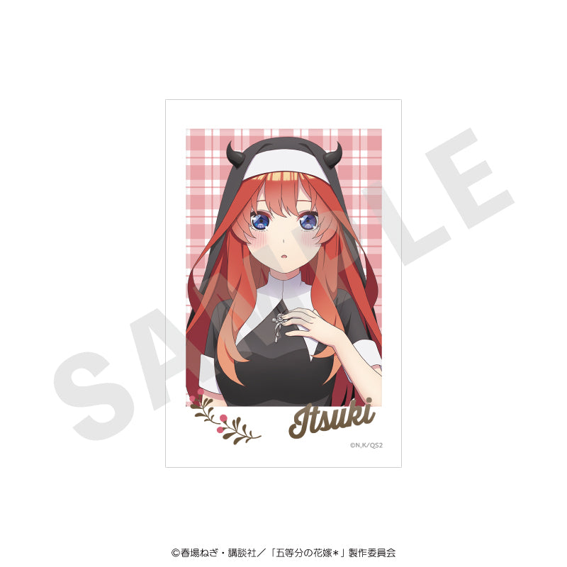 五等分の花嫁 のグッズ、中野五月のチェキ風カードの画像です