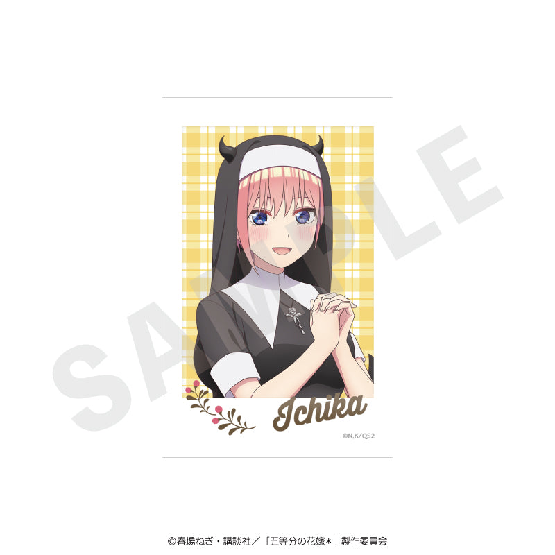 五等分の花嫁 のグッズ、中野一花のチェキ風カードの画像です