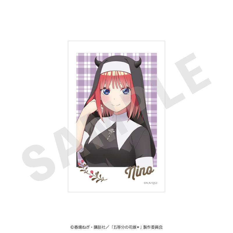 五等分の花嫁 のグッズ、中野二乃のチェキ風カードの画像です