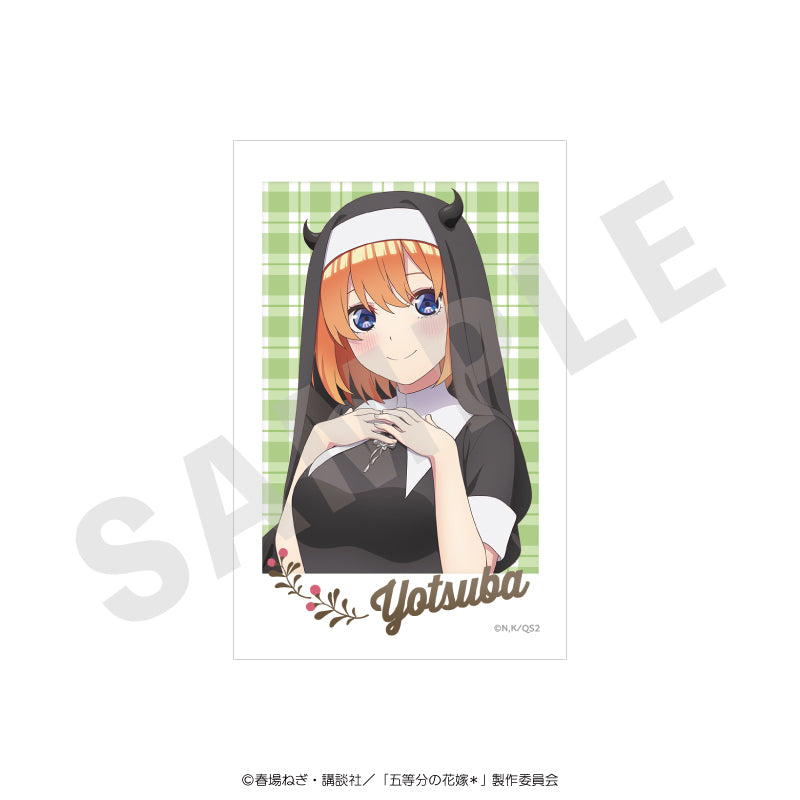 五等分の花嫁 のグッズ、中野四葉のチェキ風カードの画像です