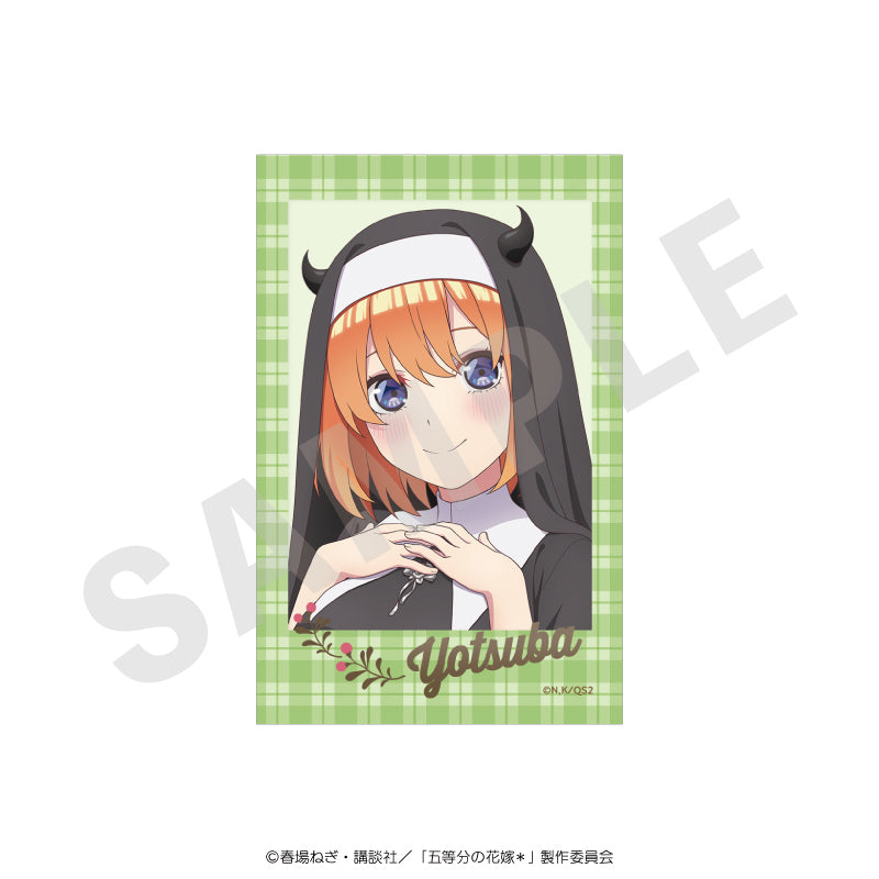 五等分の花嫁 のグッズ、中野四葉のチェキ風カードの画像です