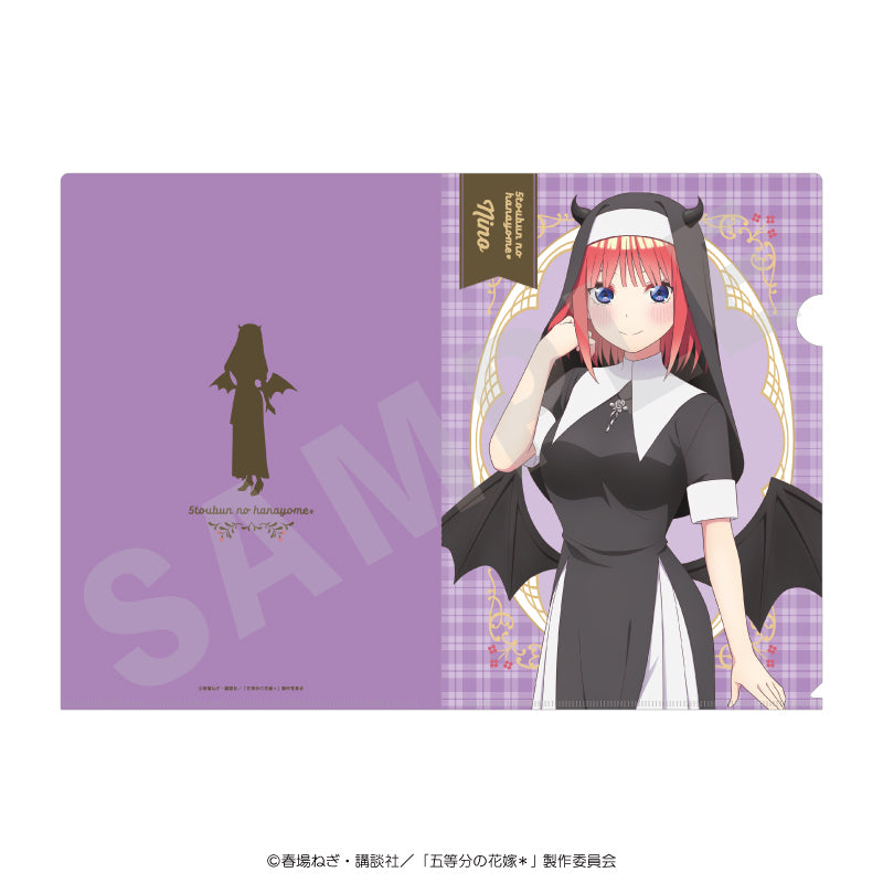 五等分の花嫁 のグッズ、中野二乃のクリアファイルの画像です