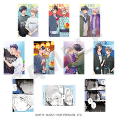 【全種セット】「北山くんと南谷くん」「西湖くんと東川くん」トレーディングカード（全10種）