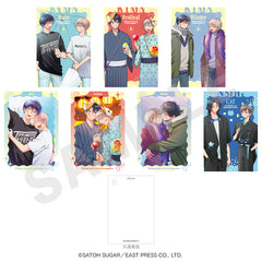 「北山くんと南谷くん」「西湖くんと東川くん」ポストカードセット