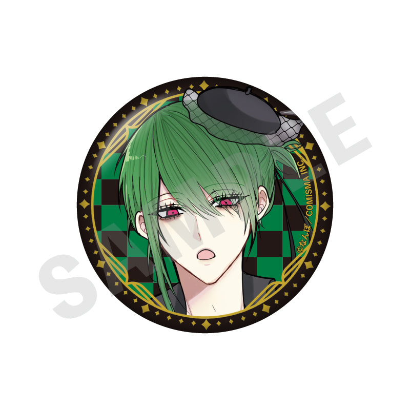 ゴミカスアイドル更生させないと私が死ぬ のグッズ、返土名スウの缶バッジの画像です