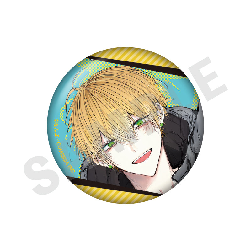 ゴミカスアイドル更生させないと私が死ぬ のグッズ、轟エンジョウの缶バッジの画像です