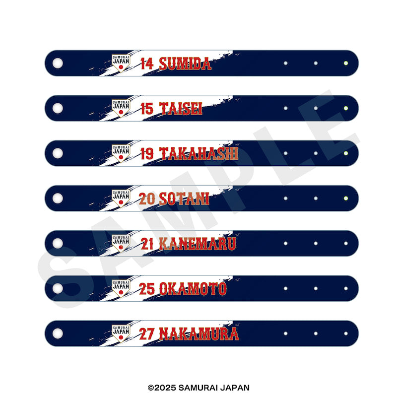 野球日本代表 侍ジャパン のグッズ、リストバンドの2枚目の画像です