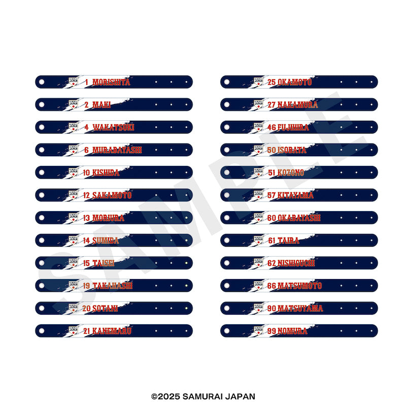 野球日本代表 侍ジャパン のグッズ、リストバンドの5枚目の画像です