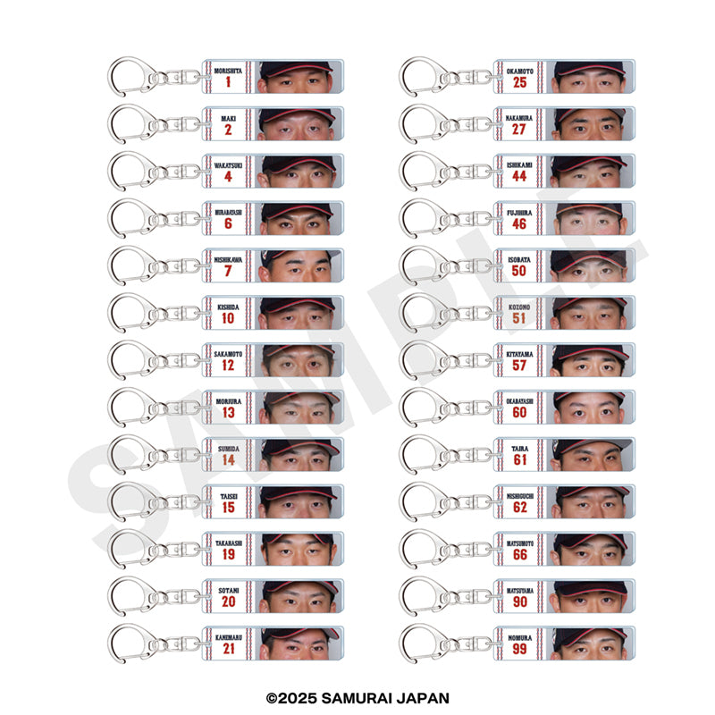 野球日本代表 侍ジャパン のグッズ、キーホルダーの1枚目の画像です