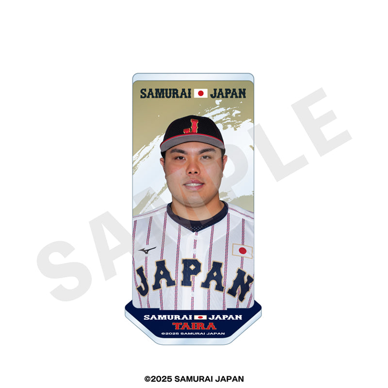 野球日本代表 侍ジャパン のグッズ、平良海馬のアクリルスタンドの画像です