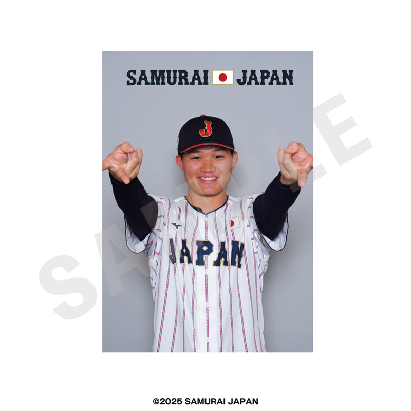 野球日本代表 侍ジャパン のグッズ、森下翔太のブロマイドの画像です