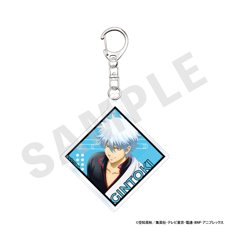 銀魂 のグッズ、坂田銀時のアクリルキーホルダーの画像です