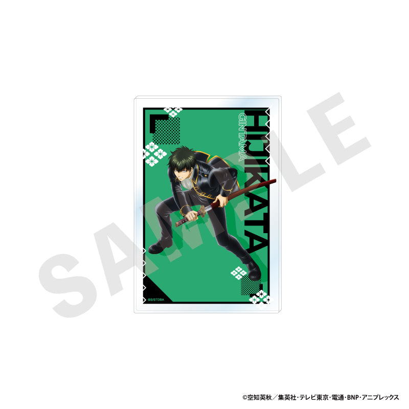 銀魂 のグッズ、土方十四郎のアクリルイラストカードの画像です